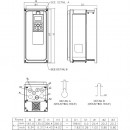 Falownik VFD015FP4EA-52 VFD-CFP2000 Delta Electronics 3-fazowy o mocy 1,5 kW